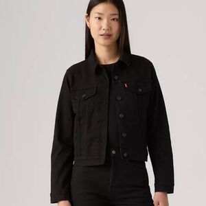 Levi's Black Trucker Jean Jacket